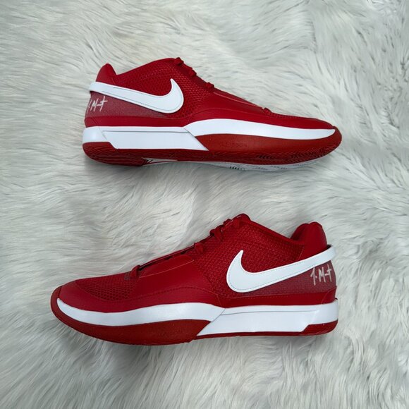 Nike Ja 1 TB University Red White Mens Basketball FV1303-600 NEW Multi Sz - Picture 3 of 4